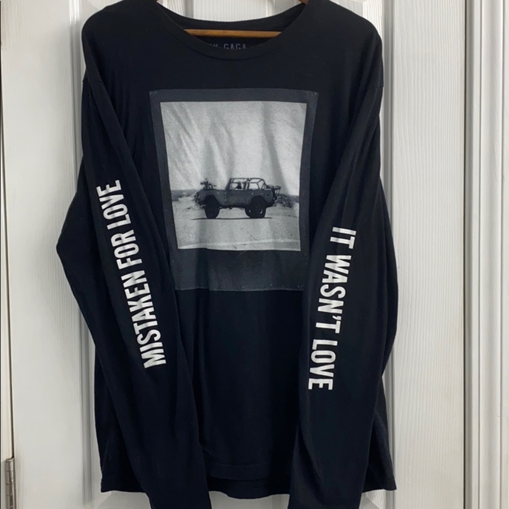 Lady Gaga long sleeved t-shirt XL